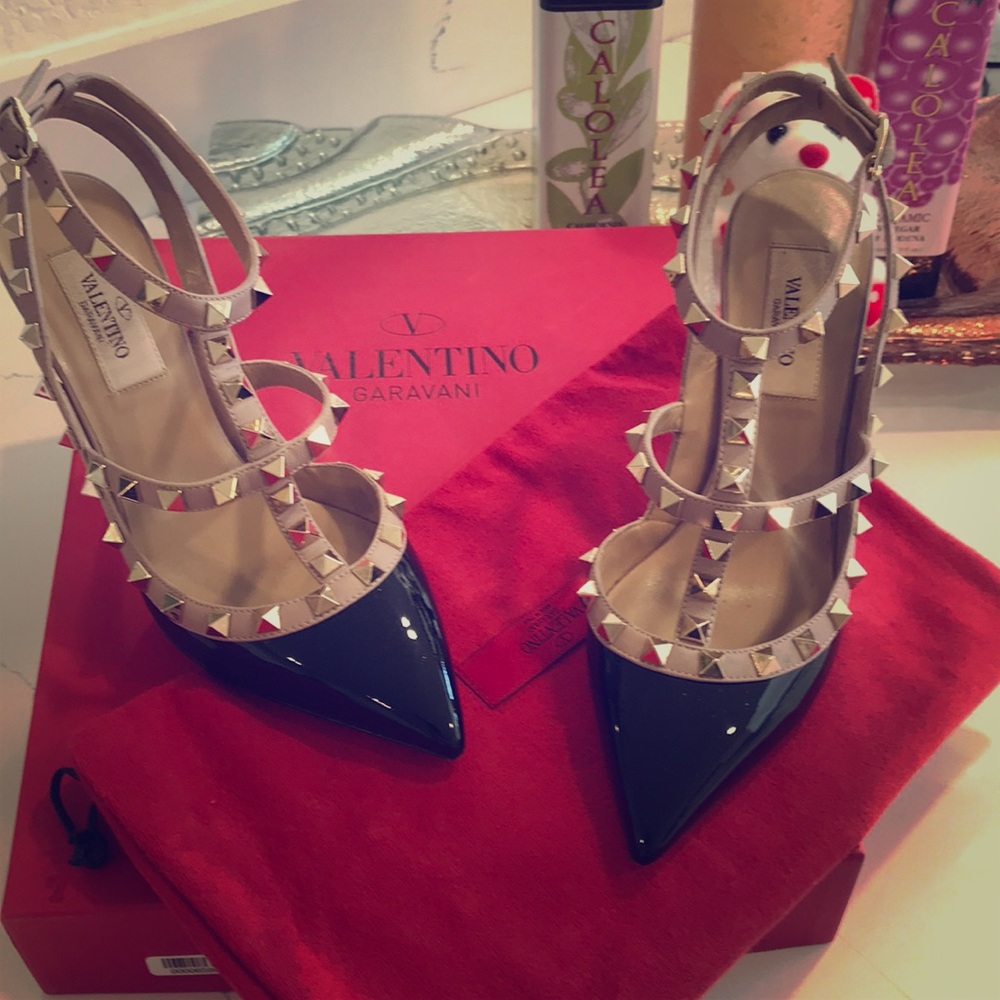Valentino black heels